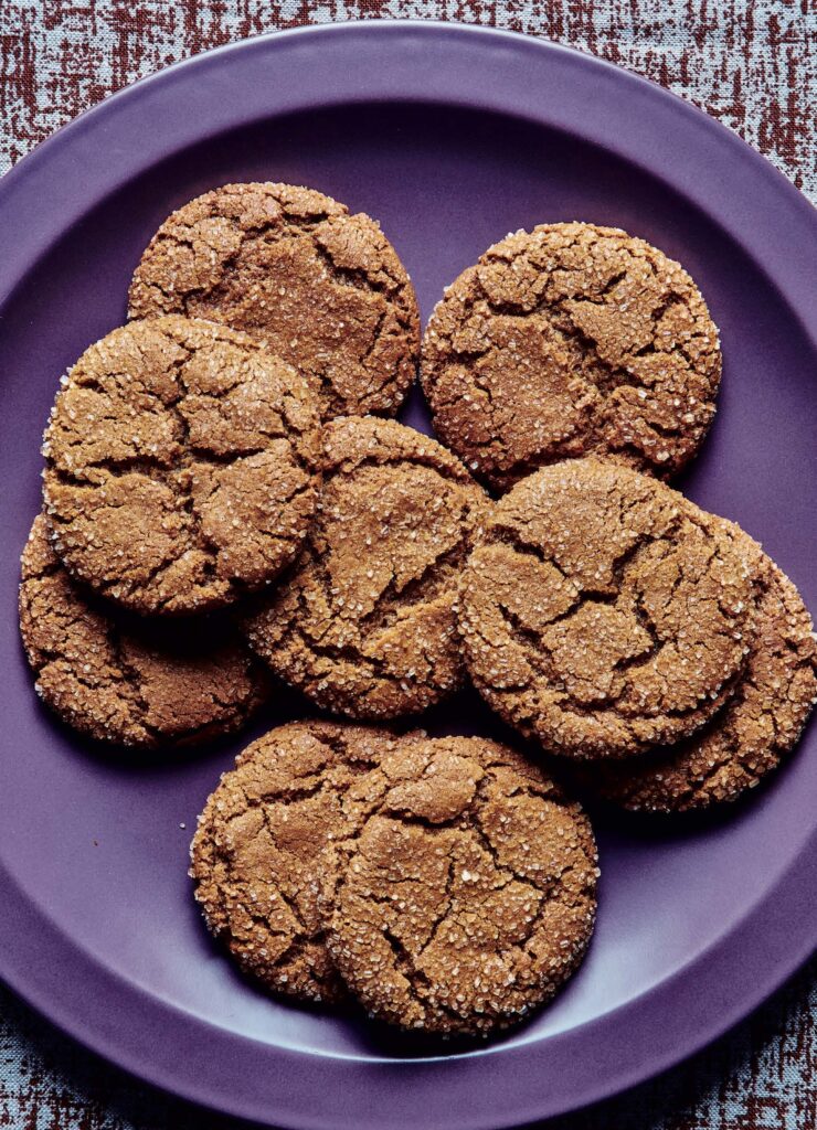 Chewy Molasses Spice Cookies