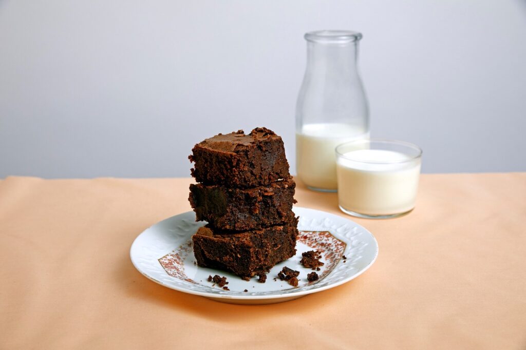 Dark Chocolate Fonio Brownies Recipe
