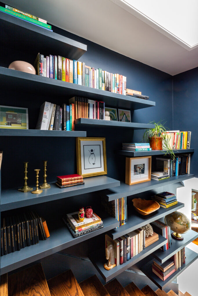 Our Dream Home Office? Lots of Hidden Storage and a Staircase Library