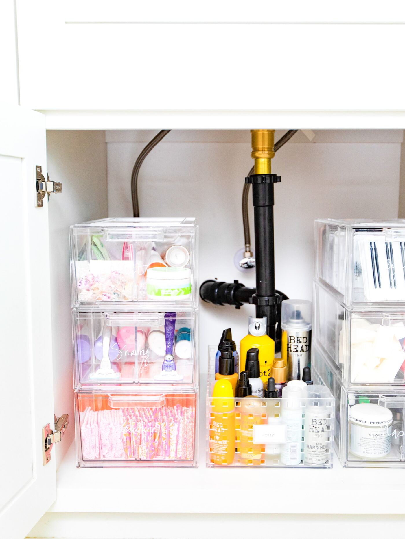 How to Organize Under Your Bathroom Sink - SemiStories