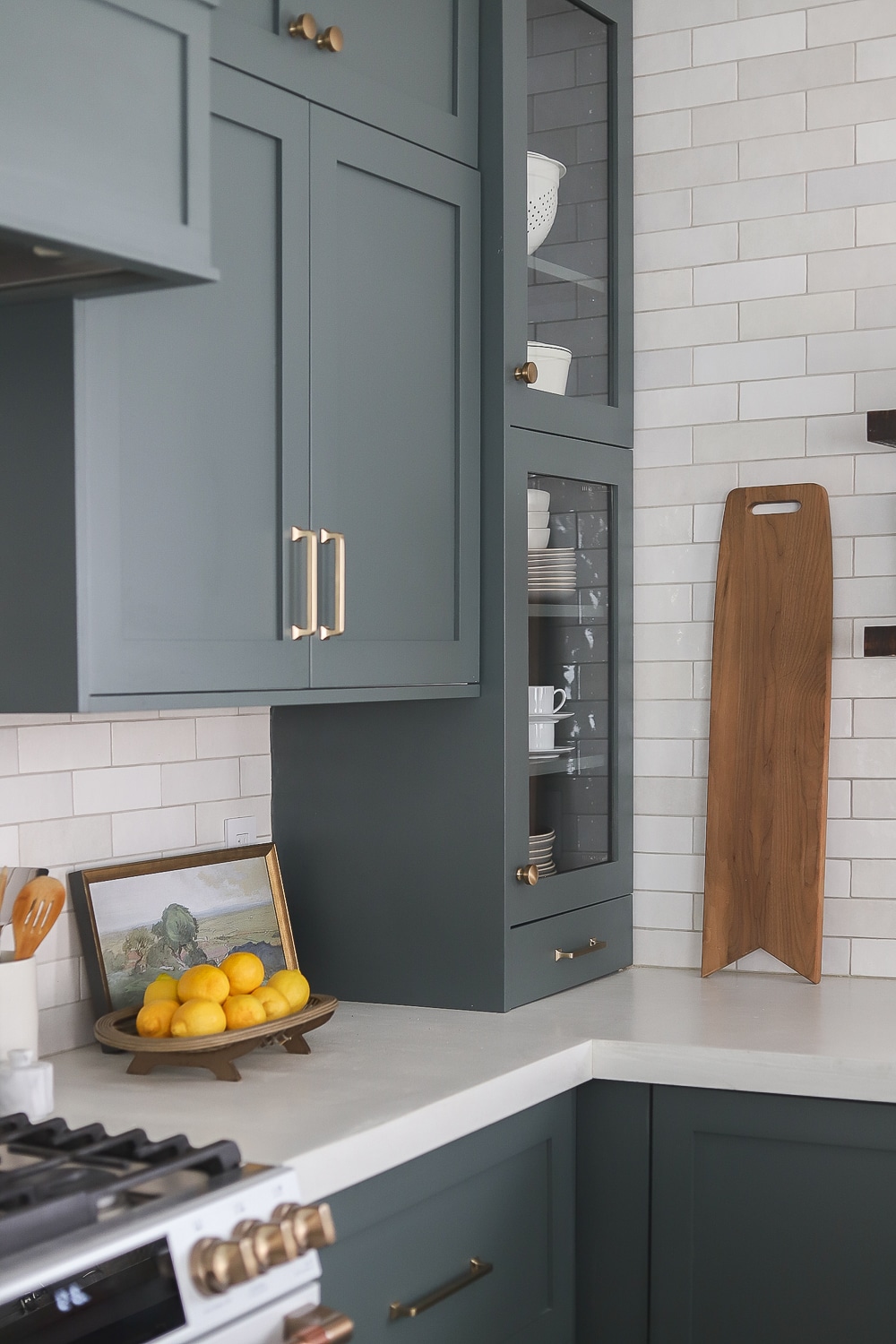 The Perfect Gray-Green Cabinets Exist - SemiStories