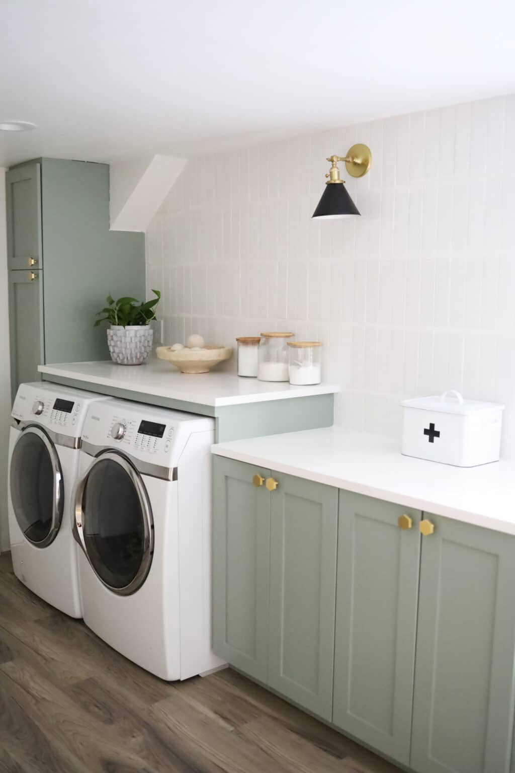 Find Out How Designers' Saved $4,000 on This Laundry Room Renovation
