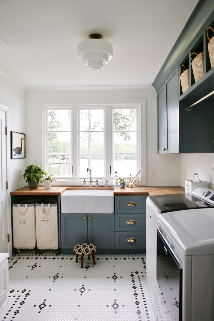 Everything Has a Designated Spot in This Southern Laundry Room Revamp