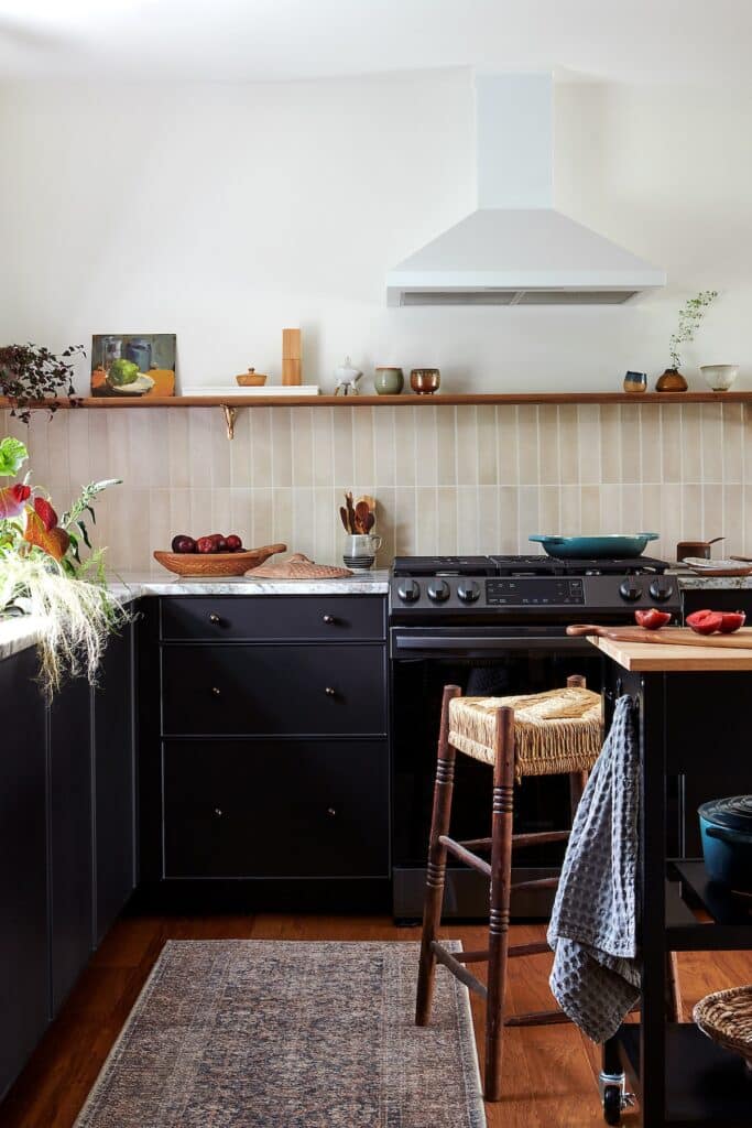 This Black and White Philly Kitchen Was Years in the Making