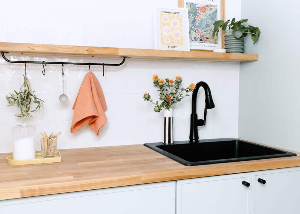 Budget-Friendly DIYs Abound in This Laundry Room Renovation